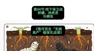 第04节：地下保卫战&mdash;&mdash;蛴螬、地老虎与螨虫 ，课程：《卷丹百合&ldquo;无病高产&rdquo;植保实战课》#识农AI