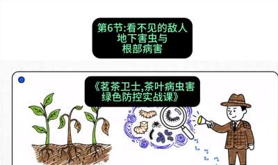 第06节：看不见的敌人&mdash;&mdash;地下害虫与根部病害，课程：《茗茶卫士&mdash;&mdash;茶叶病虫害绿色防控实战课》#识农AI